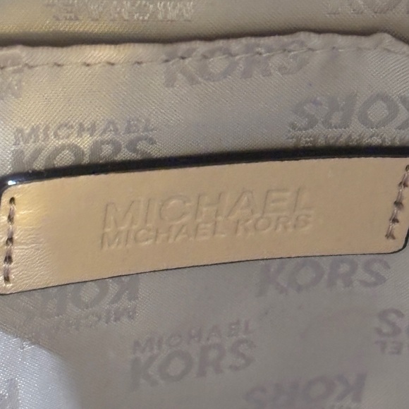 Michael Kors Women's Gold Metallic XL Tote Bag .
16” W x 11” T x 6.5” D - Picture 15 of 16